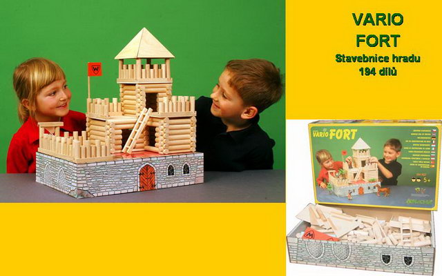 WALACHIA - Dřevěné Vario fort T