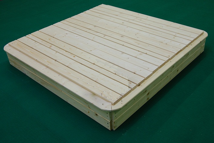 Dětské dřevěné pískoviště 150x150 s krytem