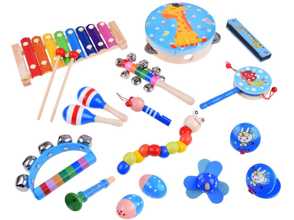 Hudební sada pro děti - 16 nástrojů