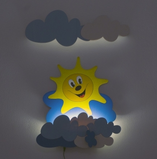 Dětské noční LED osvětlení - Slunce