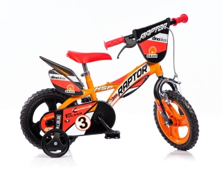 Dětské kolo 123GLN 12" - oranžové